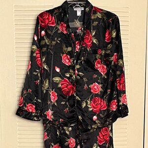 Vintage Morgan Taylor Intimates 2-Piece Pajama/Lounge Set Size L